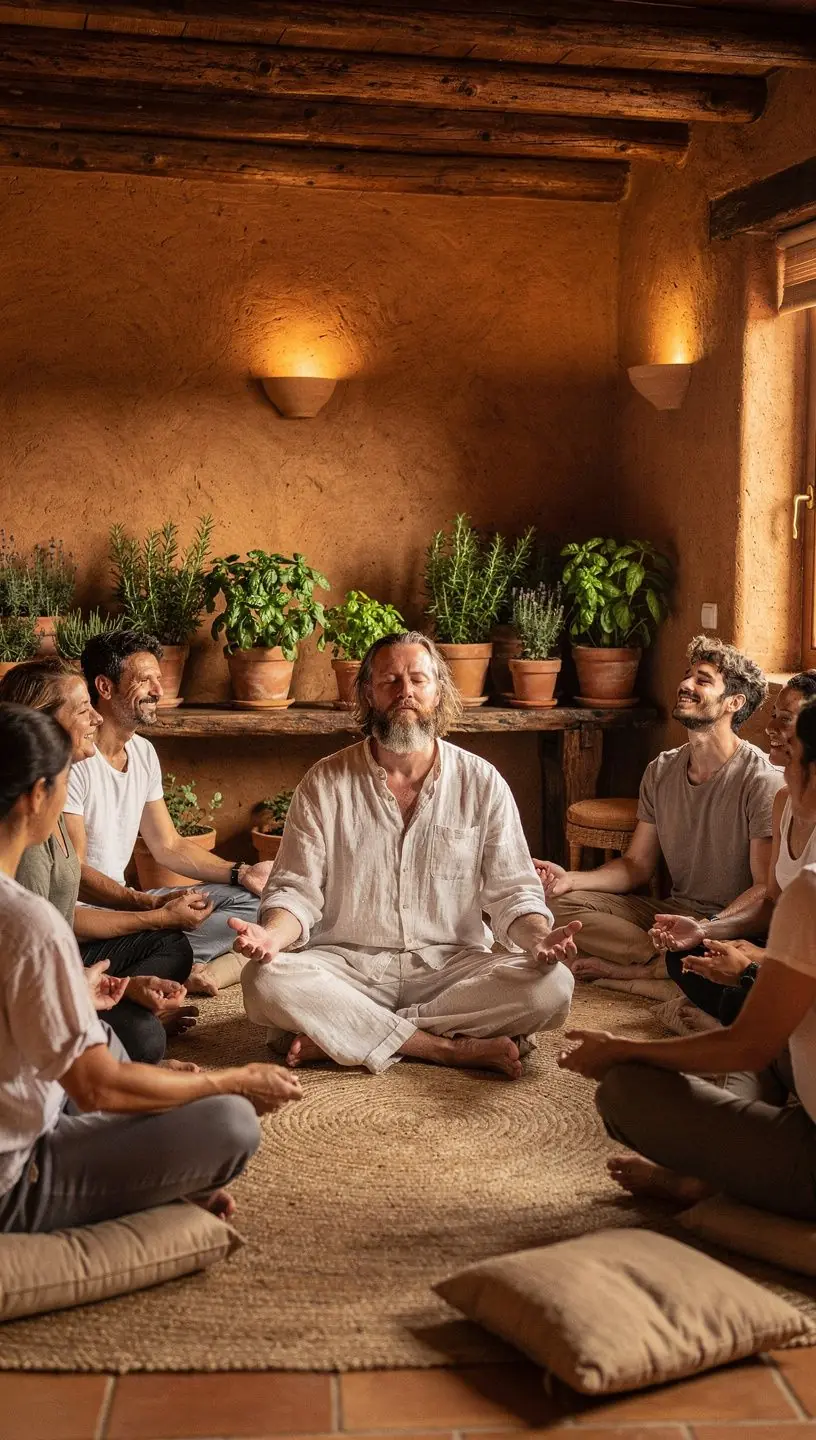 Mesa con alimentos saludables y recetas de dieta detox, incluyendo frutas y verduras frescas.